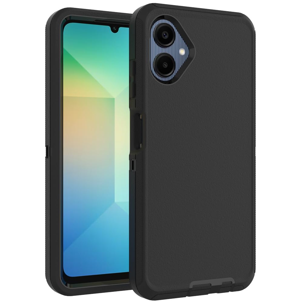 Case for Galaxy Note 20 with Clip, Heavy-Duty Tough Rugged Shockproof Drop Protective Cover Cases for Samsung Galaxy Note 20, Black+Orange