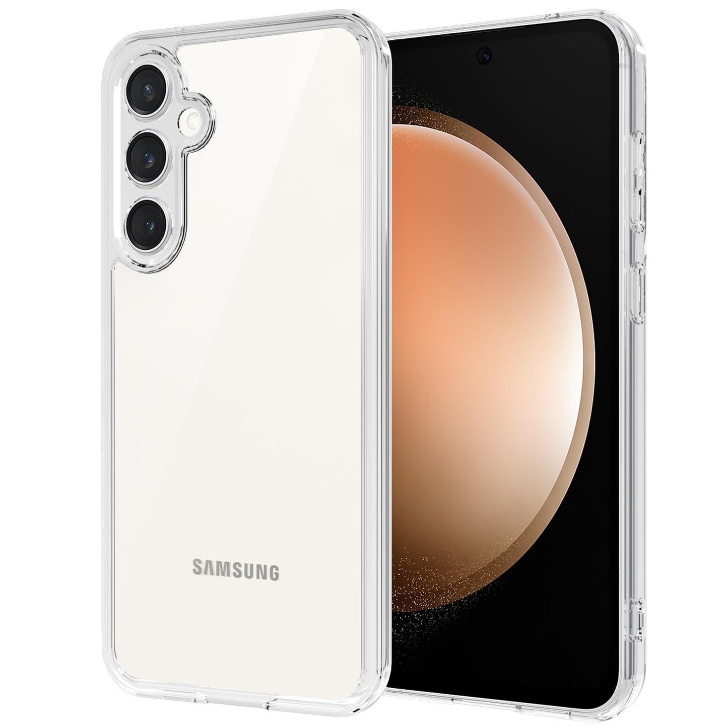 TENOC Clear Case Phone Case for Samsung Galaxy S22 Ultra Slim Cover | Shockproof, Protective, Bumper