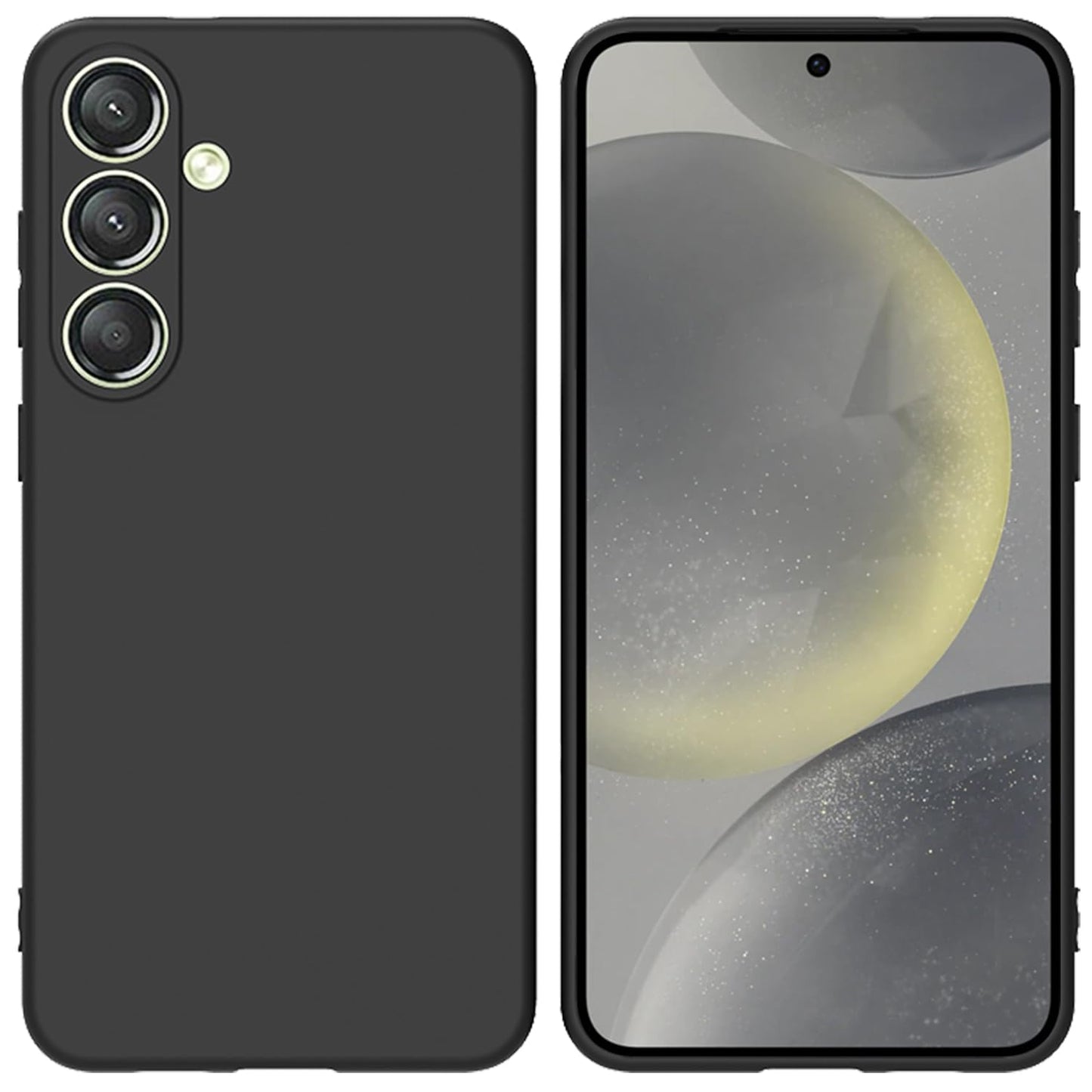 TENOC Clear Case Phone Case for Samsung Galaxy S21 5G Hard Back Cover | Non-Yellowing, Protective, Bumper