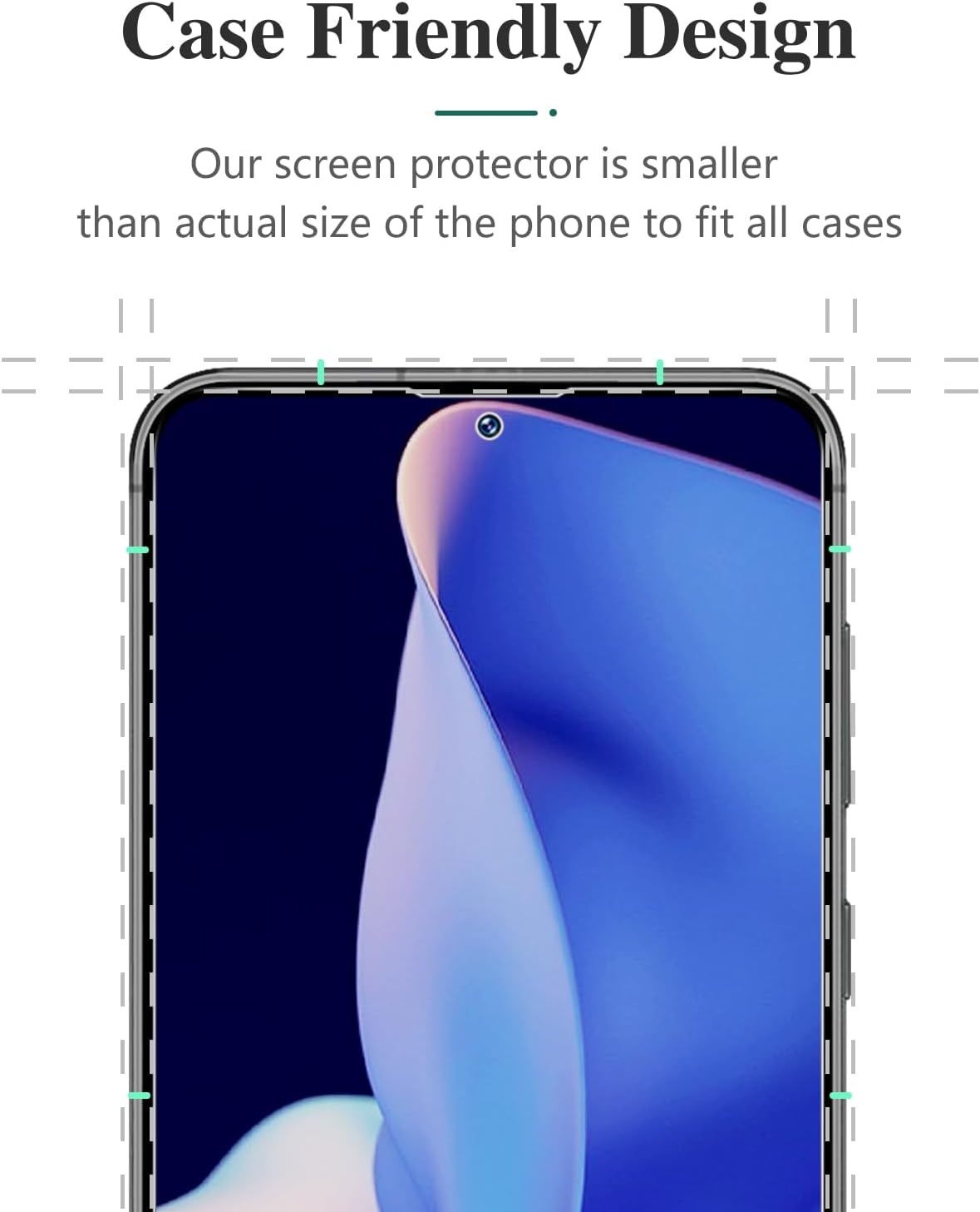 Pokolan [3 Pack Privacy Screen Protector for Samsung Galaxy S23 FE 5G Anti Spy Private Tempered Glass, Anti-Scratch, Bubble Free