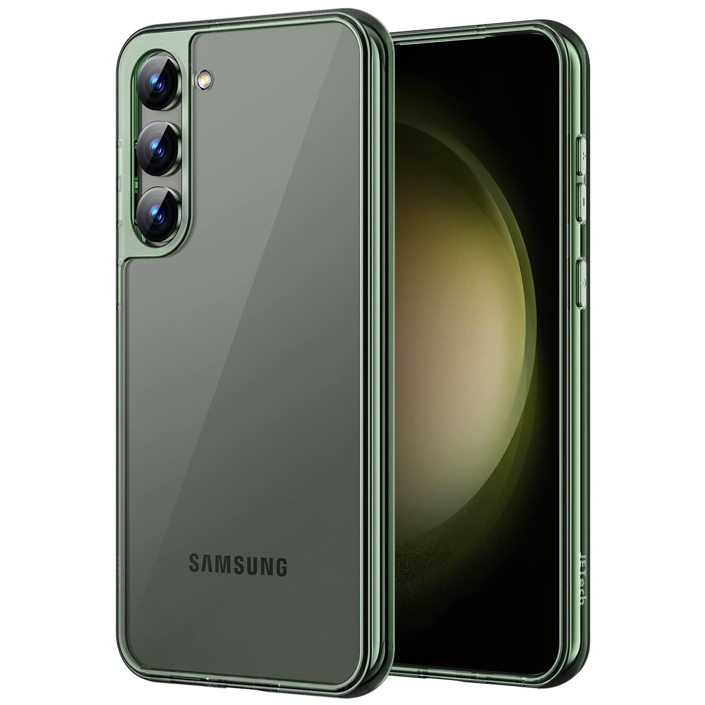 JETech Case for Samsung Galaxy S23+ / S23 Plus 5G 6.6-Inch, Non-Yellowing Shockproof Bumper Protective Phone Cover, Anti-Scratch Hard PC Back (Clear)