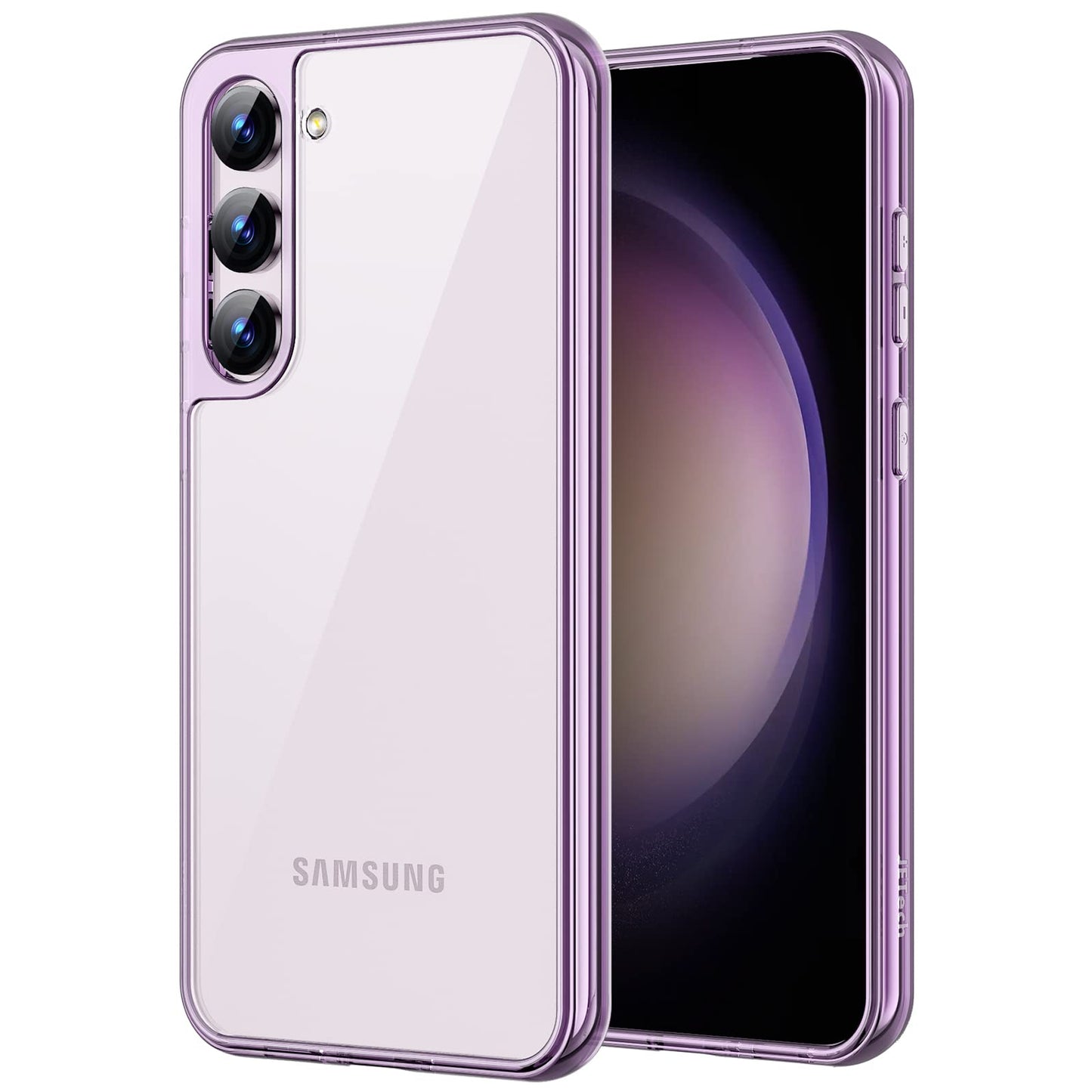 JETech Case for Samsung Galaxy S23+ / S23 Plus 5G 6.6-Inch, Non-Yellowing Shockproof Bumper Protective Phone Cover, Anti-Scratch Hard PC Back (Clear)
