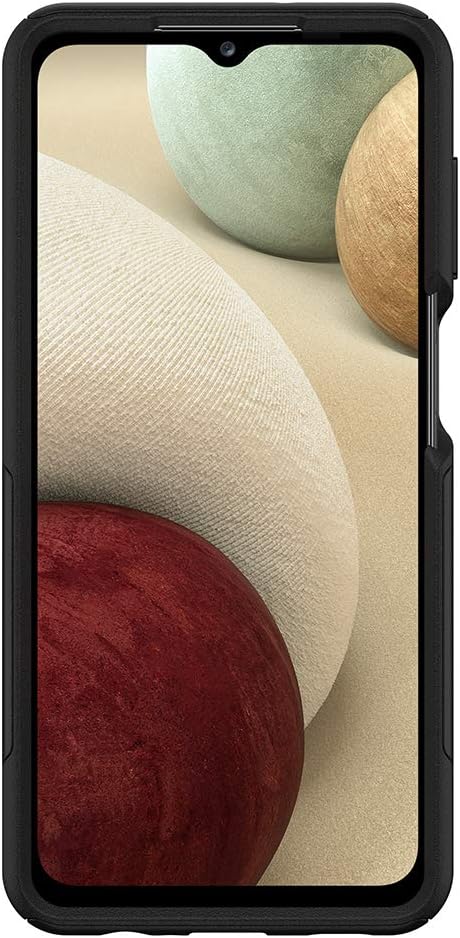 OtterBox Samsung Galaxy A12 Commuter Series Lite Case - Black, Slim & Tough, Pocket-Friendly, with Open Access to Ports and Speakers (No Port Covers),