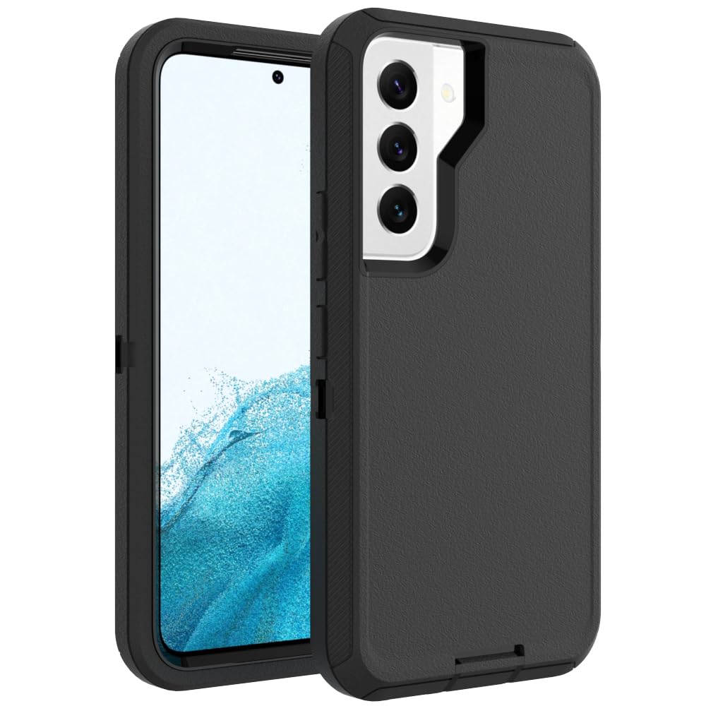 Case for Galaxy Note 20 with Clip, Heavy-Duty Tough Rugged Shockproof Drop Protective Cover Cases for Samsung Galaxy Note 20, Black+Orange