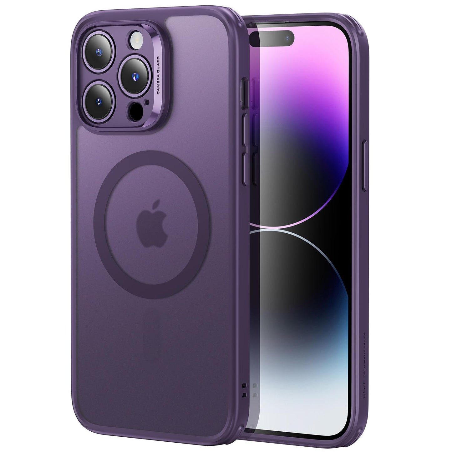 ESR for Samsung S24 Ultra Case, Compatible with MagSafe, Magnetic Case for Samsung Galaxy S24 Ultra, Military-Grade Protection, Yellowing Resistant, Classic Series, Clear Black