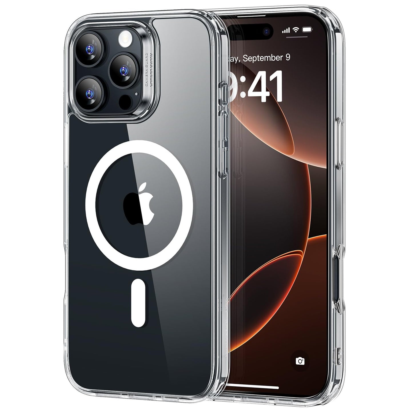 ESR for Samsung S24 Ultra Case, Compatible with MagSafe, Magnetic Case for Samsung Galaxy S24 Ultra, Military-Grade Protection, Yellowing Resistant, Classic Series, Clear Black