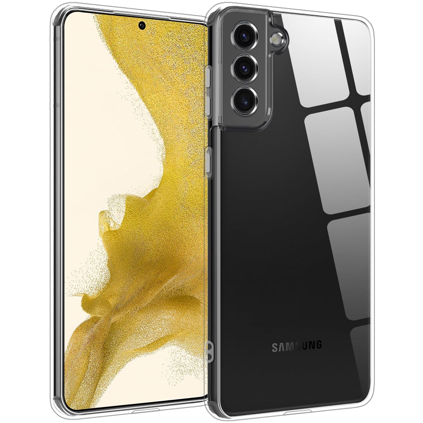 TENOC Clear Case Phone Case for Samsung Galaxy S22 Ultra Slim Cover | Shockproof, Protective, Bumper