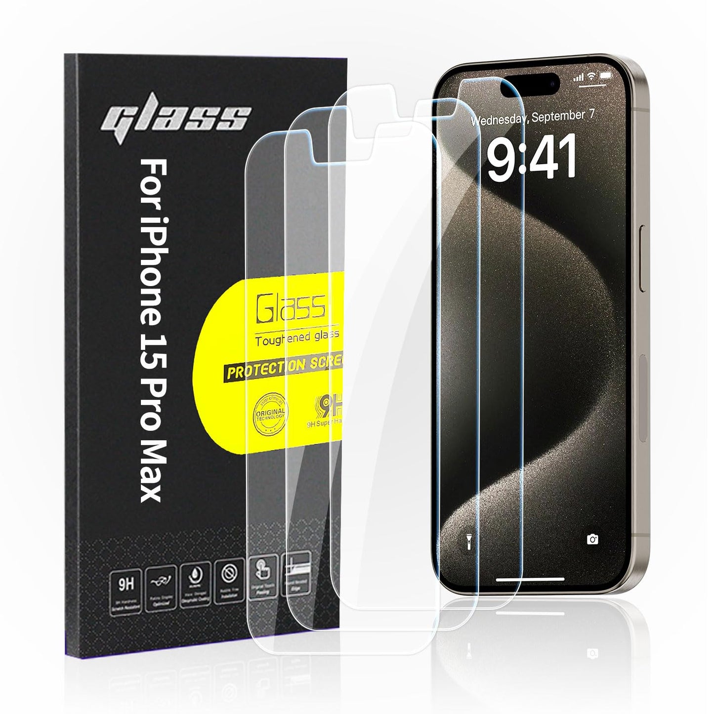 3Pack Galaxy S22 Ultra Glass Screen Protector, 2Pack Camera Lens Film 9H Hardness 3D Fulll Coverage Case Friendly Compatible with Ultra Sonic Fingerprint For Galaxy S22 Ultra 6.8”