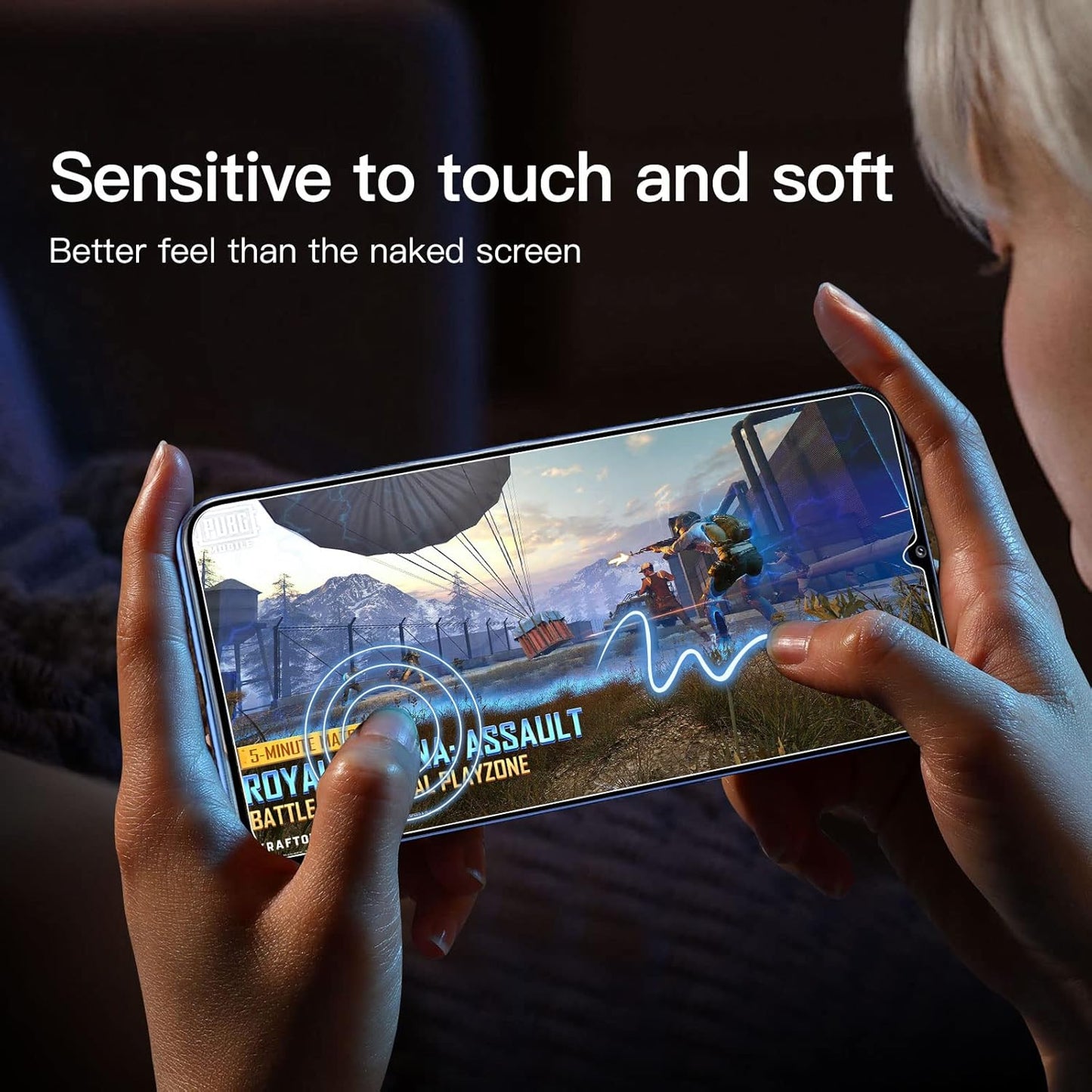 NEW'C 3 Pack Designed for Samsung Galaxy A14 5G/4G, M14 5G Screen Protector Tempered Glass, Anti Scratch, Bubble Free, Ultra Resista Transparent
