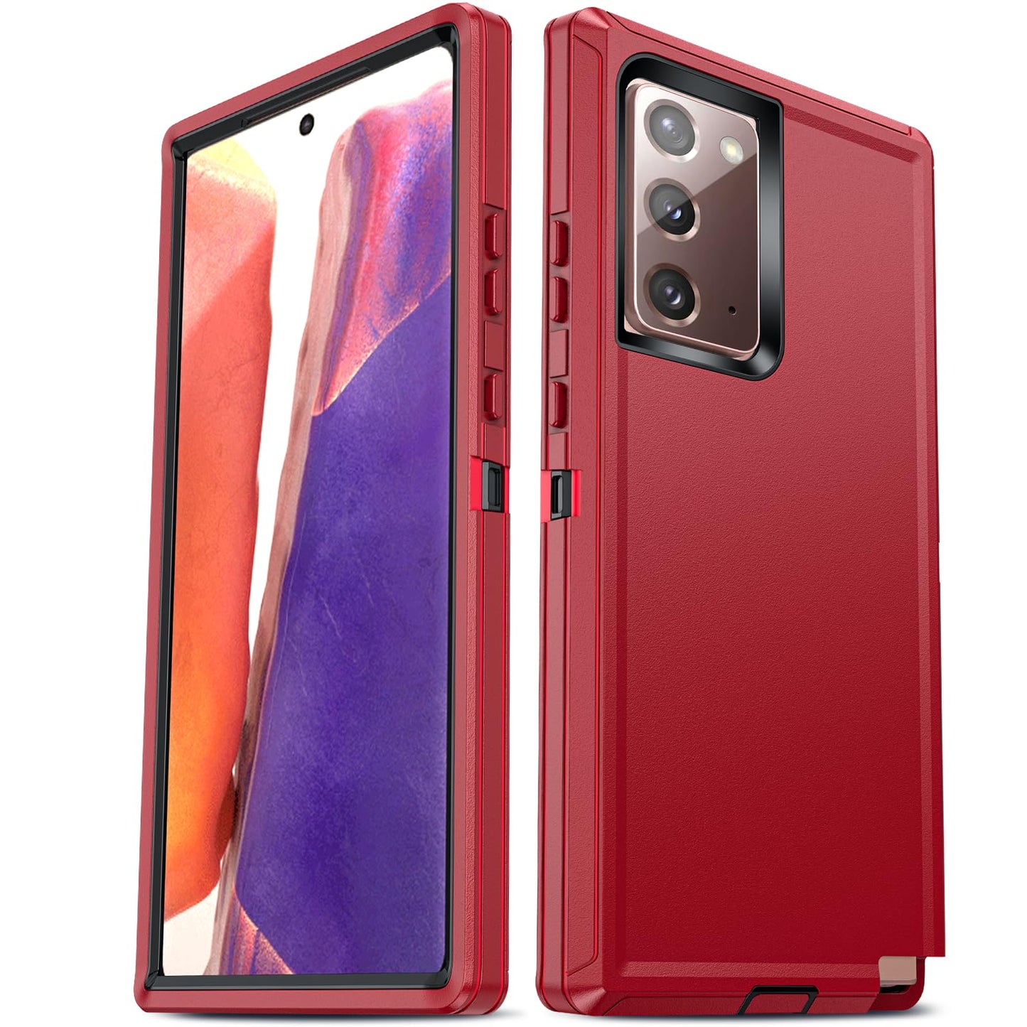 LeYi Compatible for Samsung Galaxy Note 10 Plus Case: Heavy Duty 3 in 1 Note 10 Plus Phone Case, Military Grade Shockproof Phone Case Cover for Samsung Note 10 Plus, Teal