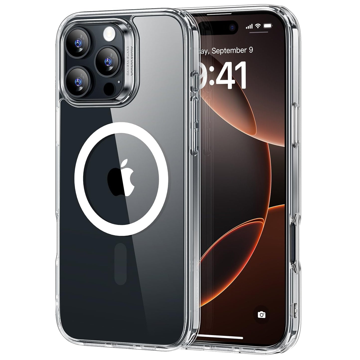 ESR for Samsung S24 Ultra Case, Compatible with MagSafe, Magnetic Case for Samsung Galaxy S24 Ultra, Military-Grade Protection, Yellowing Resistant, Classic Series, Clear Black