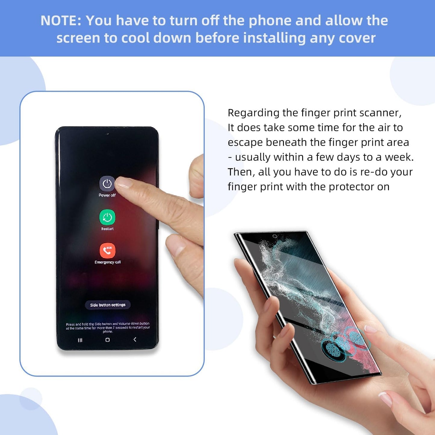 3Pack Galaxy S22 Ultra Glass Screen Protector, 2Pack Camera Lens Film 9H Hardness 3D Fulll Coverage Case Friendly Compatible with Ultra Sonic Fingerprint For Galaxy S22 Ultra 6.8”