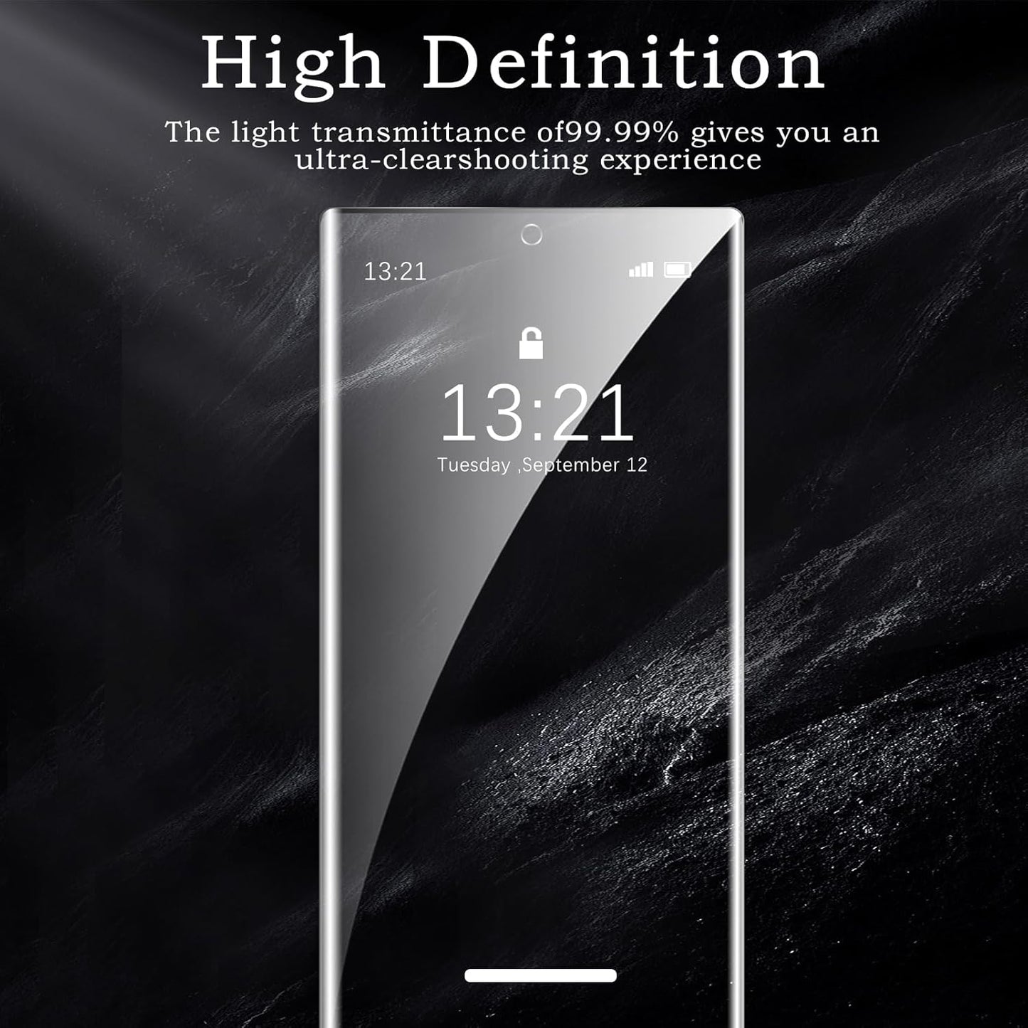 Screen Protector for Samsung Galaxy Note 10, 3D Tempered Glass Film, Ultra HD 9H Hardness Case Friendly Anti Scratch Bubble Free Ultra Resistant Oil-Resistant Shatter Protection, 2-Pack