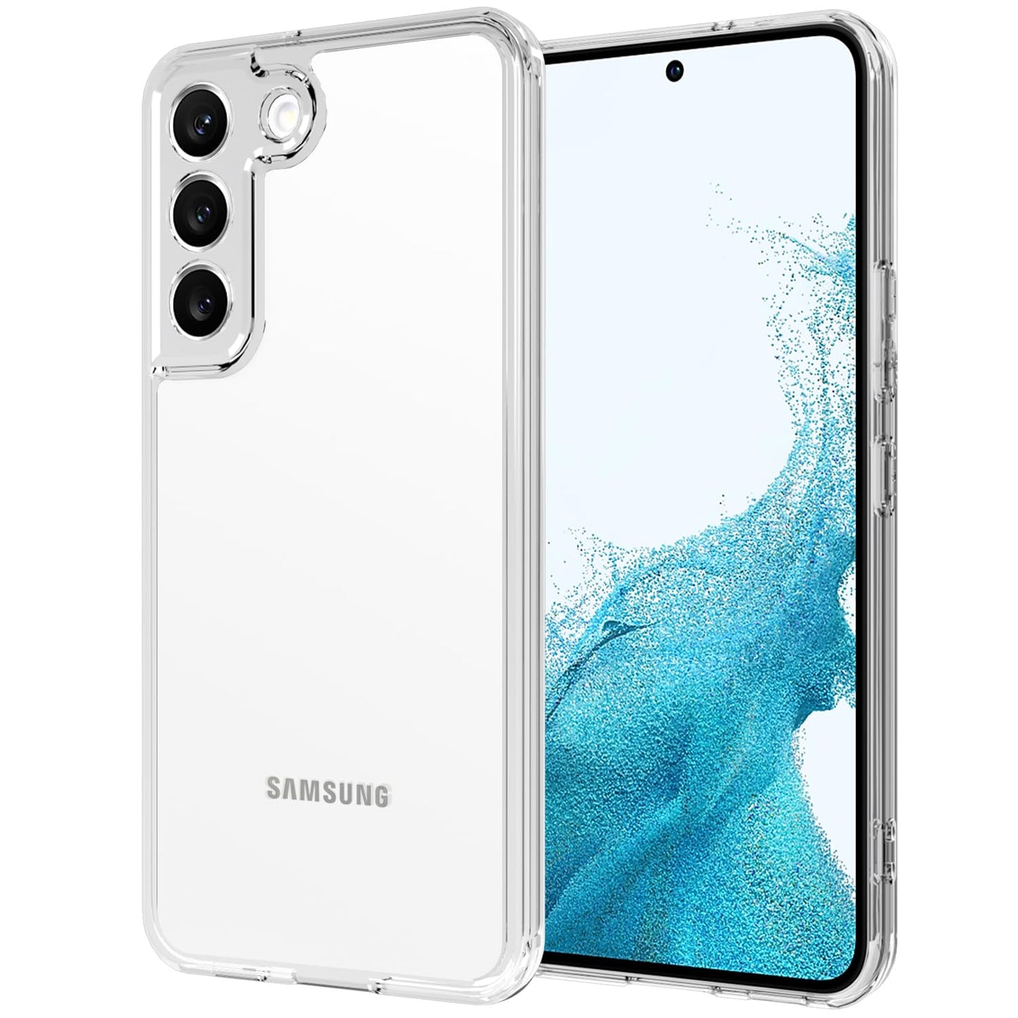 TENOC Clear Case Phone Case for Samsung Galaxy S22 Ultra Slim Cover | Shockproof, Protective, Bumper