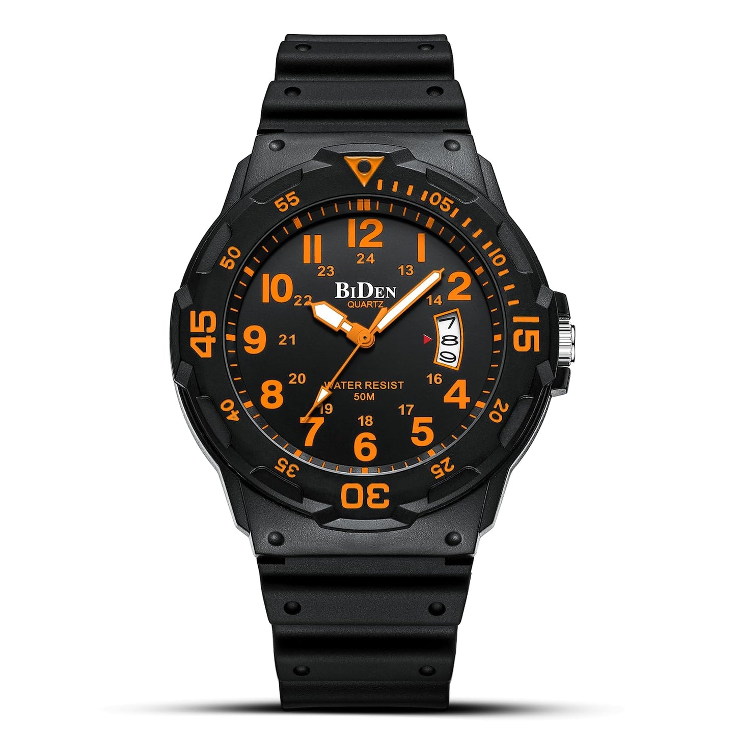 LN LENQIN Mens Watches Stainless Steel Waterproof Analog Quartz Watch for Men with Date Luminous Fashion Wristwatch
