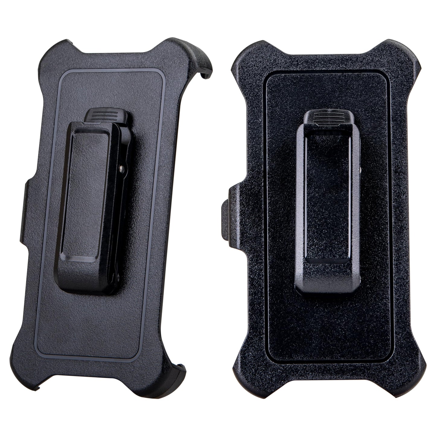 WallSkiN Case for Galaxy Note 9 (6.4") Heavy Duty Full Body Military Grade Drop Protection Carrying Cover Holder | Holster for Men Belt with Clip Stand – Black/Black