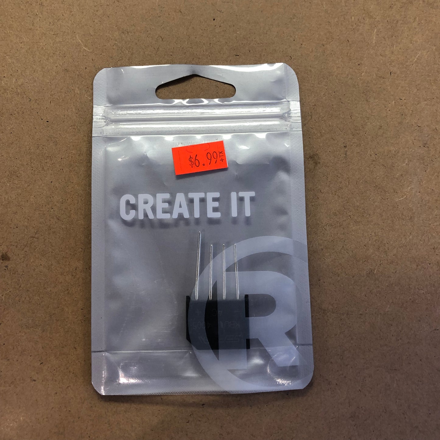 RadioShack Bridge Rectifier 4A 50V