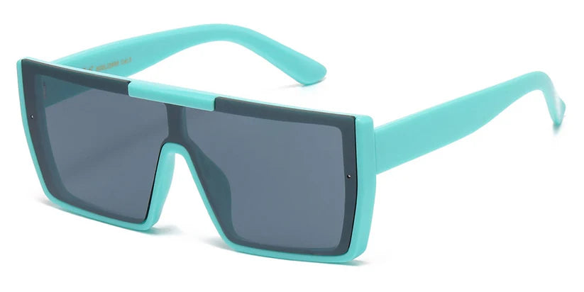 Giselle Flat Top Shield Women Sunglasses
