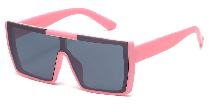 Giselle Flat Top Shield Women Sunglasses