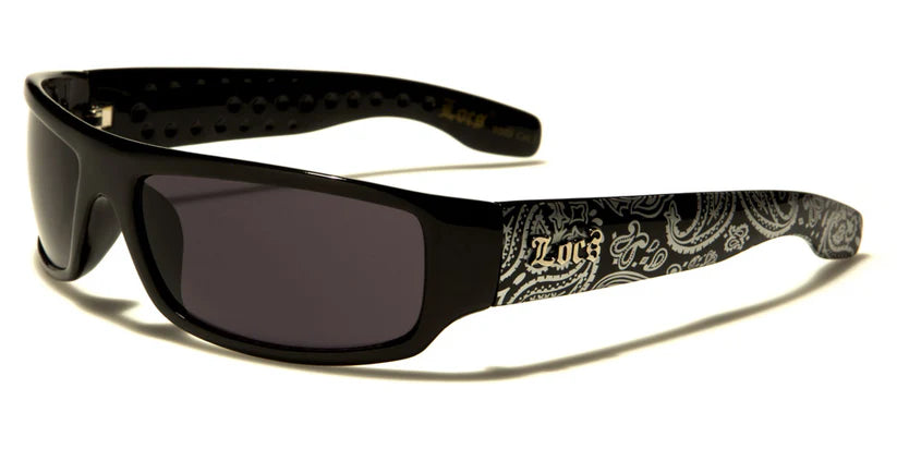 Locs Bandana Pattern Men's Wholesale Sunglasses