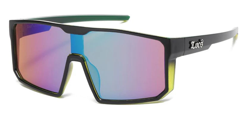 Locs Shield Men's Sunglasses