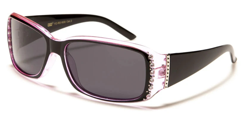 Polarized Rhinestone Women Sunglasses