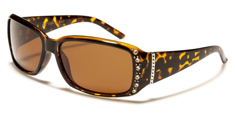 Polarized Rhinestone Women Sunglasses