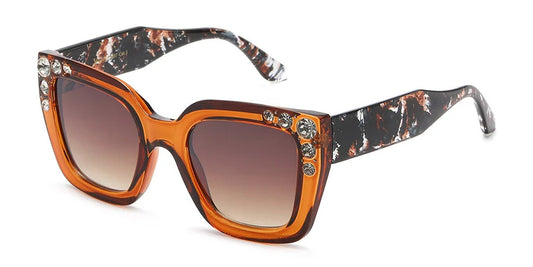 VG Cat Eye Rhinestone Women Sunglasses