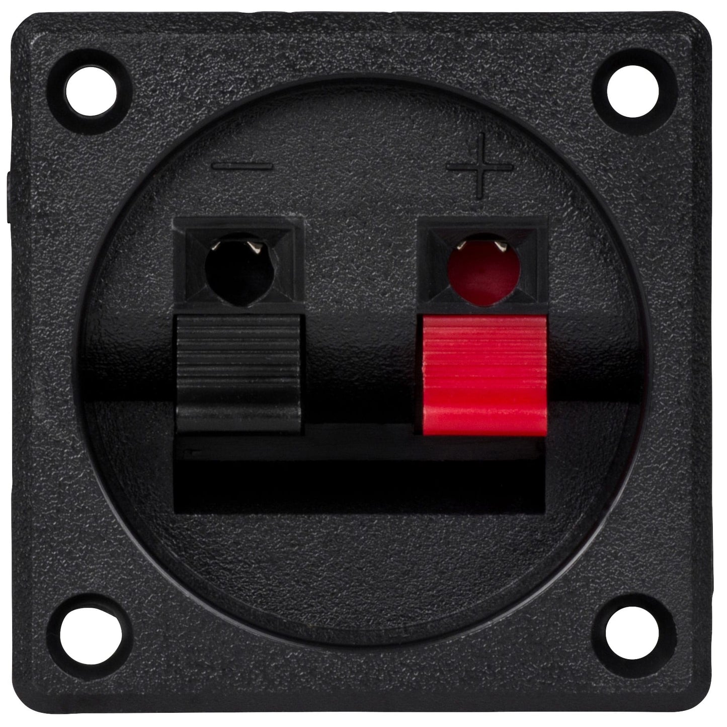 Square Speaker Terminal Cup Spring Clip (2" inner diameter/1" deep) - The Accessories Place