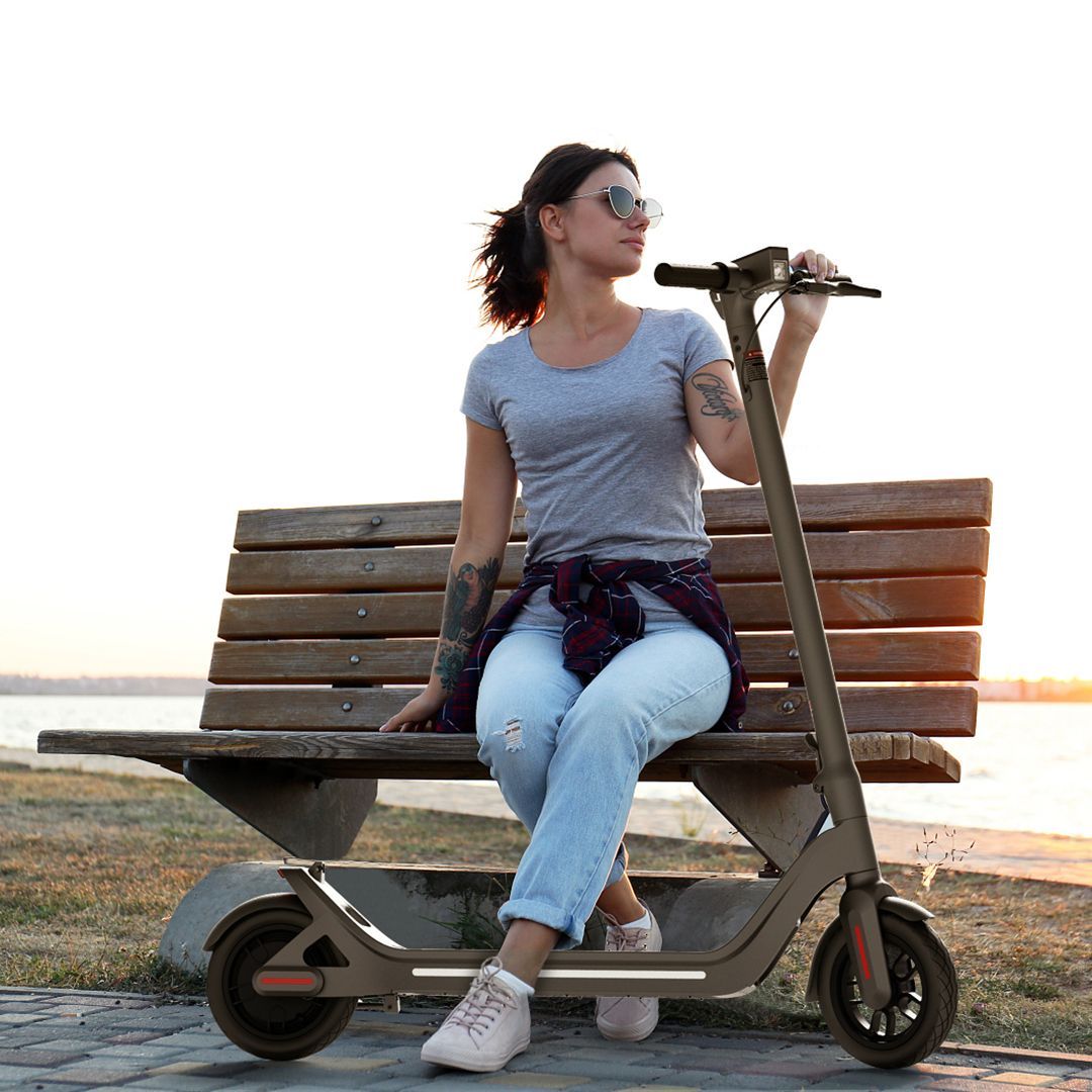 Smart A5 Electric Scooter For Adults (BLACK )