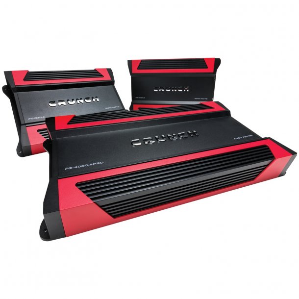 CRUNCH POWERZONE Amp (4 Channels, 1,000 Watts, Class AB)