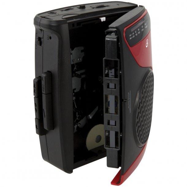 GPX CASSETTE PLAYER WITH AM/FM RADIO
