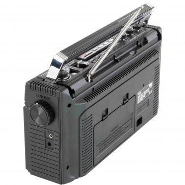 ReRun X Cassette Player Boombox with 4-Band Radio, MP3 Converter, and Bluetooth®