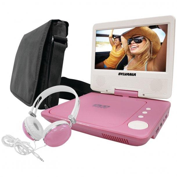 SYLVANIA's 7-in. Swivel-Screen Portable DVD Player