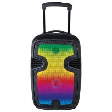 Naxa Portable 12-Inch Bluetooth Blaze Speaker W/ Full Glow Disco Lights