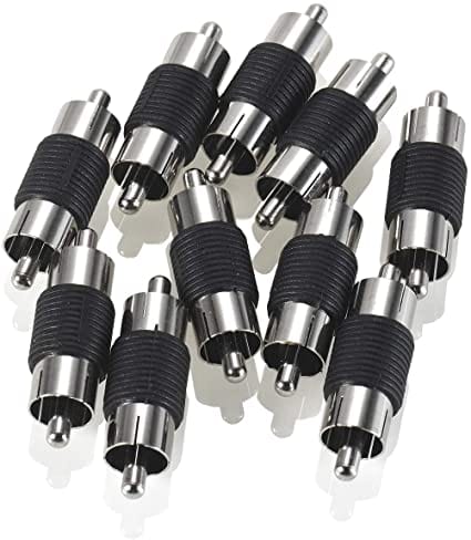 Nickel Plated RCA Couplers (8PCS) - The Accessories Place