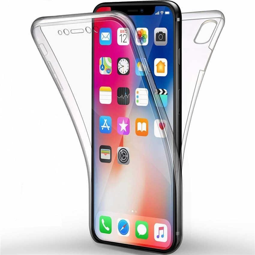 iPhone 6+/7+/8+ Double Soft Covered Case (Clear)