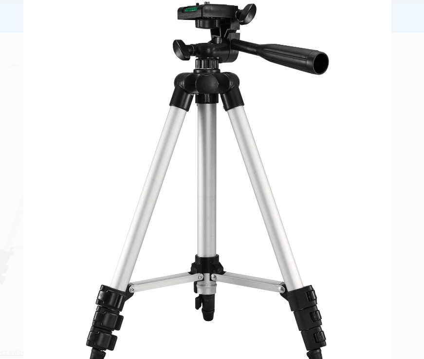 GPX 3-Way Pan & Tilt Tripod 42'
