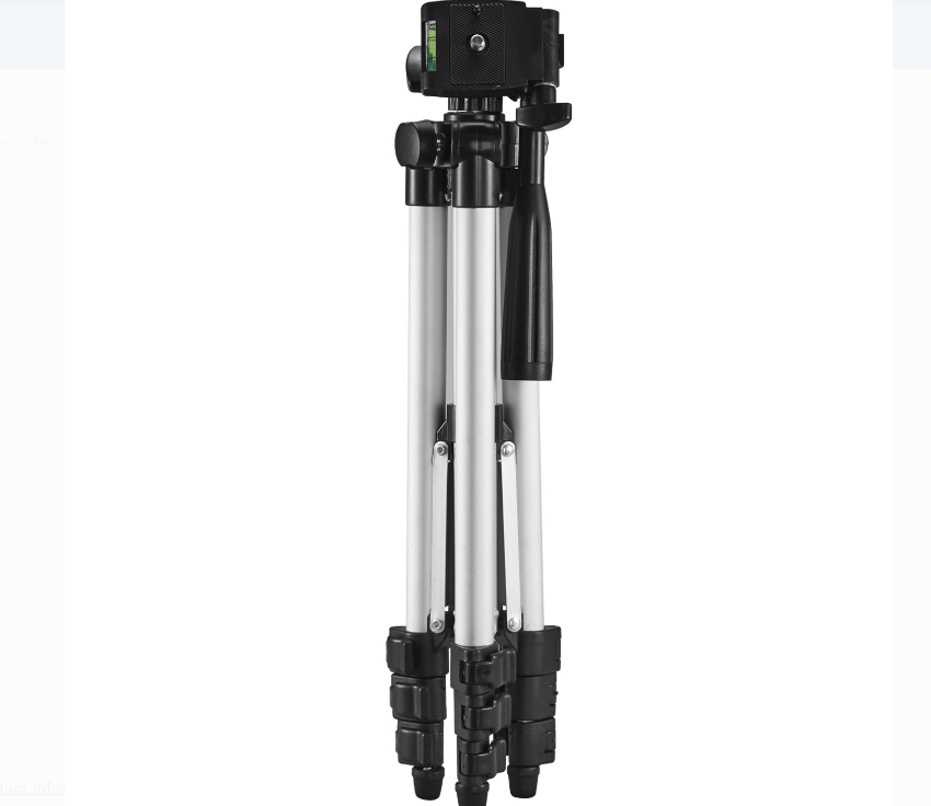 GPX 3-Way Pan & Tilt Tripod 42'