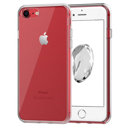 Transparent Shockproof Acrylic Hybrid Armor Hard Case for iPhone 7 / 8