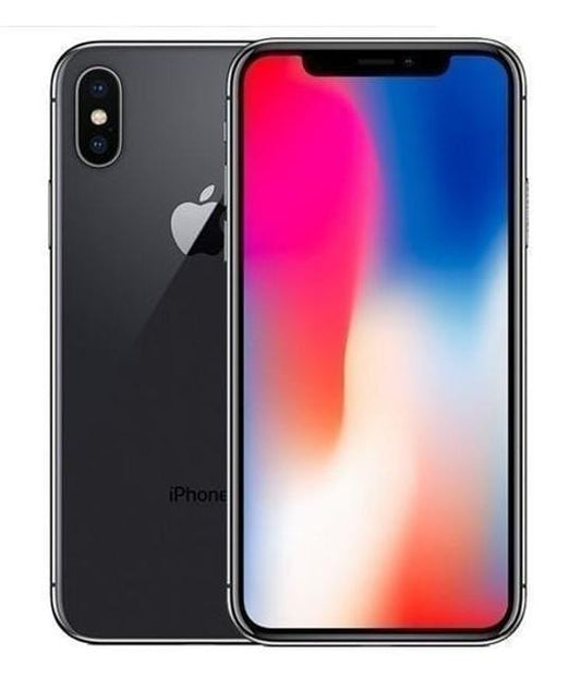 Unlocked Apple iPhone X (64GB) (Gray)