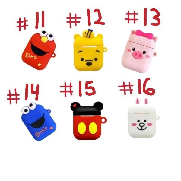 Cartoon AirPods Silicone Case