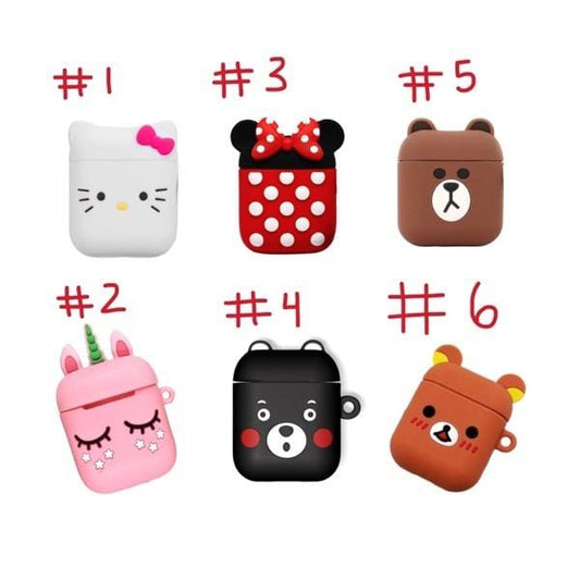 Cartoon AirPods Silicone Case