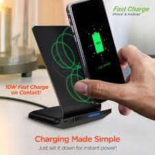 HYPERGEAR 10-Watt Wireless Fast-Charging Stand