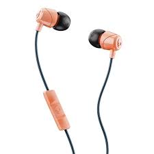 SKULLCANDY In-Ear Earbuds with Microphone (Black/Sunset) - The Accessories Place