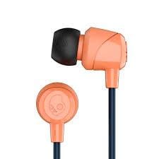 SKULLCANDY In-Ear Earbuds with Microphone (Black/Sunset) - The Accessories Place