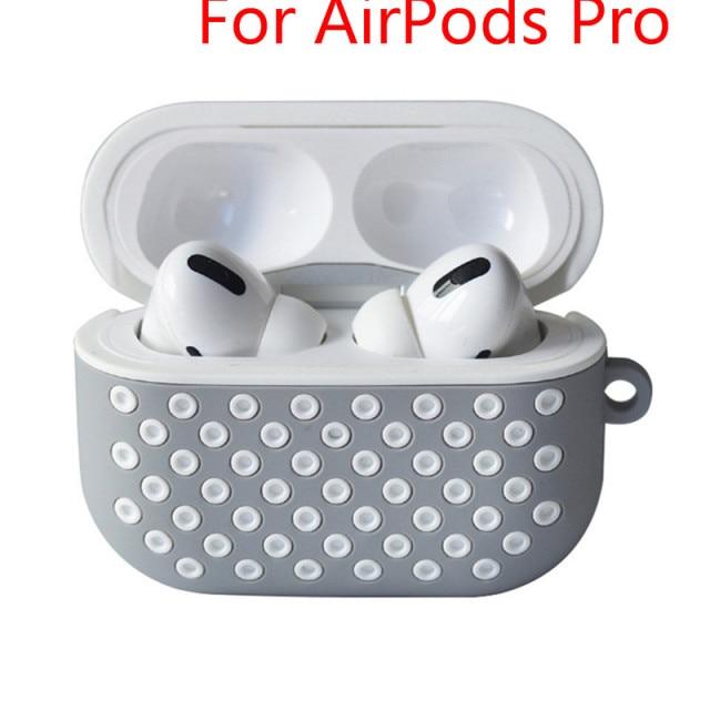Cover for Airpods Pro 2 1 Case Silicone Air Pods Earphone Protector for Nike Airpod2 Acessories cover with keychain Airpods Case