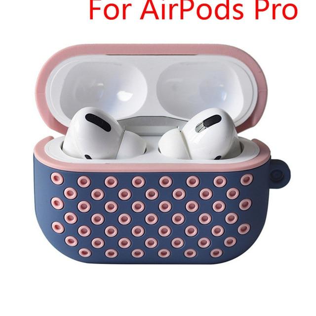 Cover for Airpods Pro 2 1 Case Silicone Air Pods Earphone Protector for Nike Airpod2 Acessories cover with keychain Airpods Case