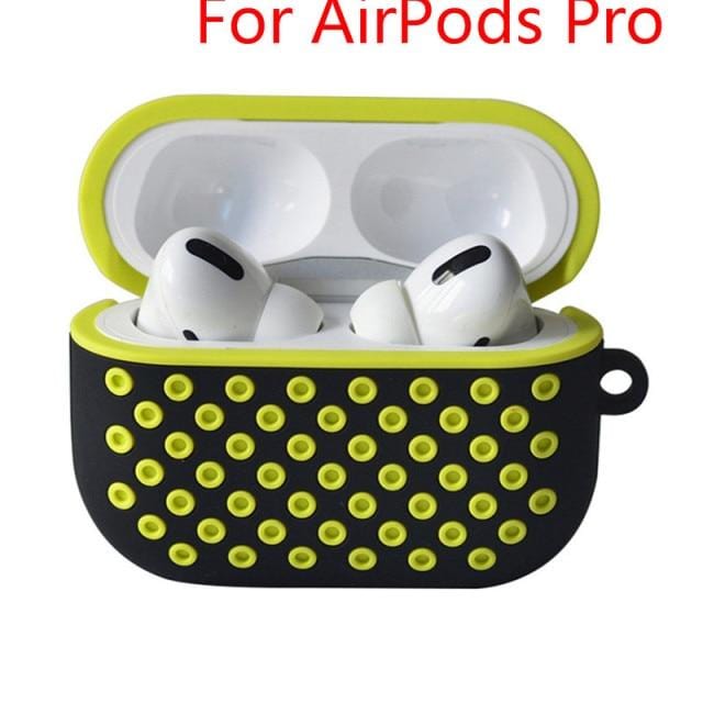 Cover for Airpods Pro 2 1 Case Silicone Air Pods Earphone Protector for Nike Airpod2 Acessories cover with keychain Airpods Case
