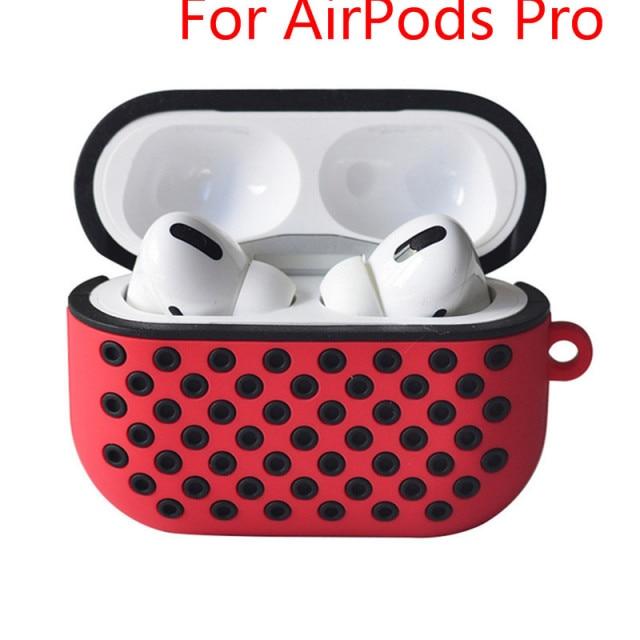 Cover for Airpods Pro 2 1 Case Silicone Air Pods Earphone Protector for Nike Airpod2 Acessories cover with keychain Airpods Case